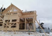 Фото со стройплощадок - Дом по проекту К-22