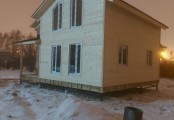Фото со стройплощадок - Дом по проекту К-10