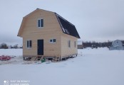 Фото со стройплощадок - Каркасный дом 6х7,5 м