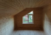 Фото со стройплощадок - Дом из бруса 9х9 м.