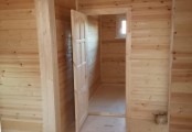 Фото со стройплощадок - Дом из бруса 9х9 м.