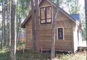 Фото со стройплощадок - Каркасный дом 6×8 м.