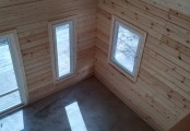 Фото со стройплощадок - Каркасный дом 6×8 м.