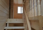 Фото со стройплощадок - Каркасный дом 8х11 м.