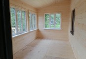 Фото со стройплощадок - Каркасный дом 8х11 м.