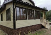Фото со стройплощадок - Каркасный дом 8х11 м.