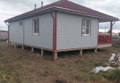 Фото со стройплощадок - Каркасный дом 8,5х12 м. 