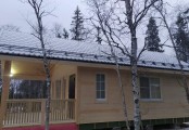 Фото со стройплощадок - Каркасный дом 6х11 м.