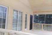 Фото со стройплощадок - Каркасный дом 6х11 м.
