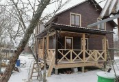 Фото со стройплощадок - Дом по проекту К-24
