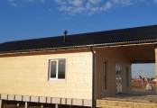 Фото со стройплощадок - Каркасный дом 8х14 м.