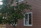 Фото со стройплощадок - Каркасный дом 8х9 м.