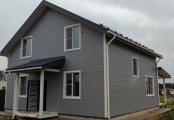 Фото со стройплощадок - Каркасный дом 9х13 м.