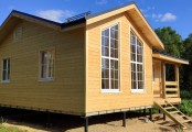 Фото со стройплощадок - Каркасный дом 7.2х8 м.