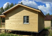 Фото со стройплощадок - Каркасный дом 7.2х8 м.