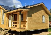 Фото со стройплощадок - Каркасный дом 7.2х8 м.