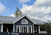Фото со стройплощадок - Каркасный дом 8.5х11 м
