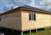 Фото со стройплощадок - Каркасный дом 10х12 м