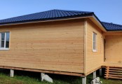 Фото со стройплощадок - Каркасный дом 10х12 м