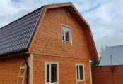 Фото со стройплощадок - Дом из бруса 6х7,2 м
