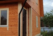 Фото со стройплощадок - Дом из бруса 6х7,2 м
