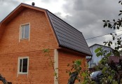Фото со стройплощадок - Дом из бруса 6х7,2 м