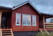 Фото со стройплощадок - Каркасный дом 8,5х11 м 