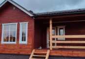 Фото со стройплощадок - Каркасный дом 8,5х11 м 
