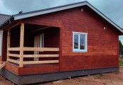 Фото со стройплощадок - Каркасный дом 8,5х11 м 