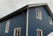 Фото со стройплощадок - Каркасный дом 8х8 м 