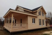 Фото со стройплощадок - Каркасный дом 7,5х13 м