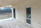 Фото со стройплощадок - Каркасный дом 7,5х13 м