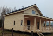 Фото со стройплощадок - Каркасный дом 7,5х13 м