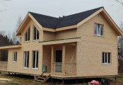 Фото со стройплощадок - Каркасный дом 7,5х13 м