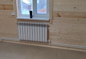 Фото со стройплощадок - Каркасный дом 9х11.5 м.