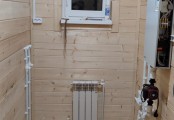 Фото со стройплощадок - Каркасный дом 9х11.5 м.