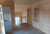 Фото со стройплощадок - Каркасный дом 9х11.5 м.
