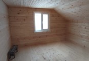 Фото со стройплощадок - Дом из бруса 8х9 м.