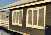 Фото со стройплощадок - Каркасный дом 10.5×12 м.