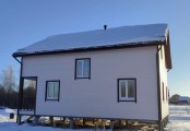 Фото со стройплощадок - Каркасный дом 8х10 м.