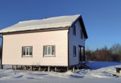 Фото со стройплощадок - Каркасный дом 8х10 м.