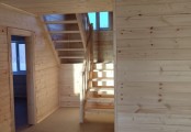 Фото со стройплощадок - Каркасный дом 8х10 м.
