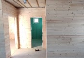Фото со стройплощадок - Каркасный дом 8х9 м. 