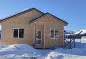 Фото со стройплощадок - Каркасный дом 8х9 м. 
