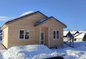 Фото со стройплощадок - Каркасный дом 8х9 м. 