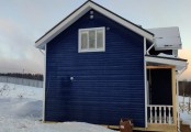 Фото со стройплощадок - Каркасный дом 7,5х13 м.