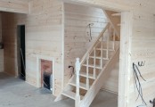 Фото со стройплощадок - Каркасный дом 7,5х13 м.