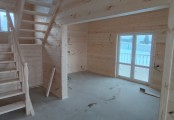 Фото со стройплощадок - Каркасный дом 7,5х13 м.