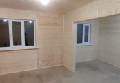 Фото со стройплощадок - Каркасный дом 7×8,5 м.