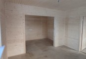 Фото со стройплощадок - Каркасный дом 7×8,5 м.